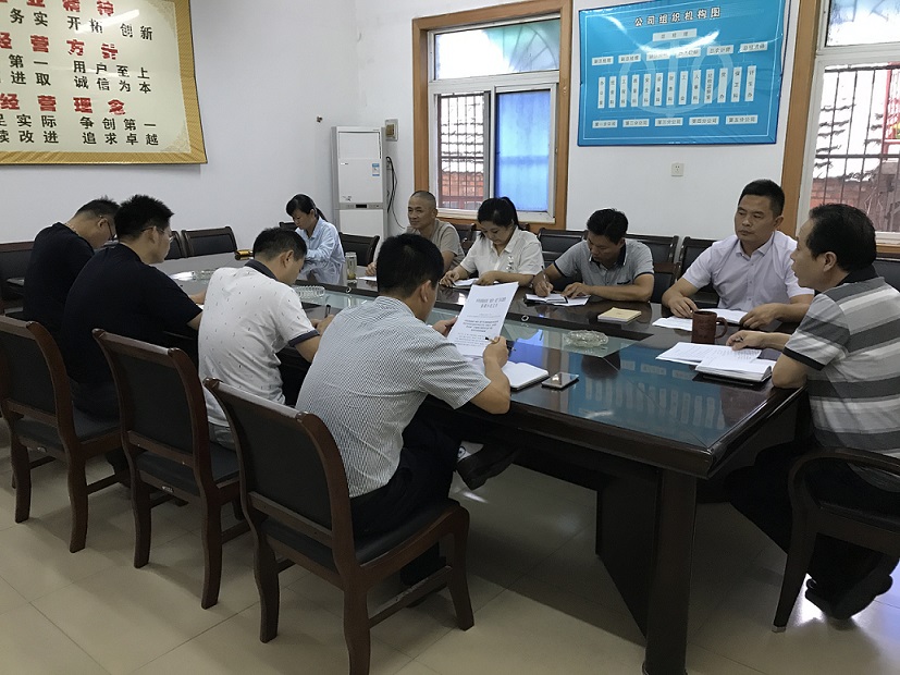 公司黨支部召開 “講政治、重規(guī)矩、作表率” 專題組織生活會(huì)