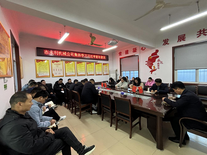 組織開展學(xué)習(xí)習(xí)近平新年賀詞主題黨日活動